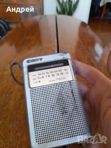 Старо радио,радиоприемник SONY #5, снимка 2 - Антикварни и старинни предмети - 49114654