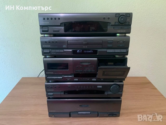 Продавам сет Pioneer M-J300 / CX-J400 / CT-J300WR / PD-J500T / GR‑J400