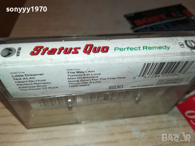 STATUS QUO-ORIGINAL TAPE 2407251156, снимка 13 - Аудио касети - 51126514