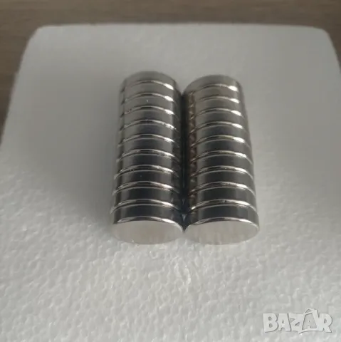 Неодимови магнити N35, 20×5мм, снимка 4 - Други инструменти - 50054141
