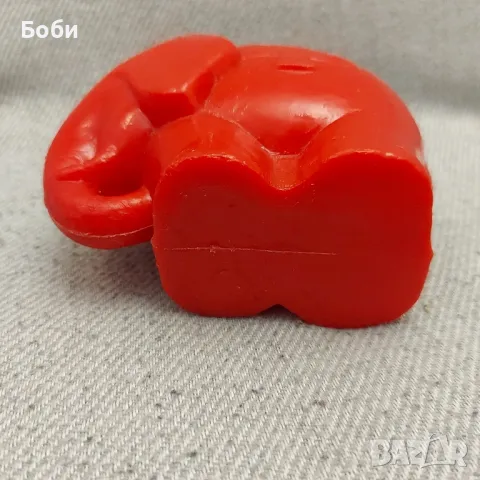 Стара Соц Българска Пластмасова Играчка Касичка Слон, снимка 8 - Колекции - 49461581