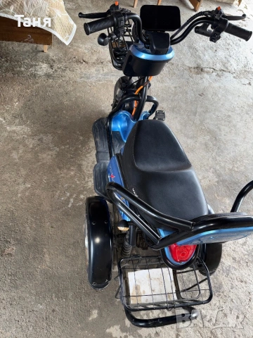 Двуместна електрическа триколка Maxx motors Pudingg, снимка 6 - Велосипеди - 53519272