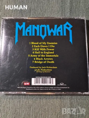 Manowar , снимка 10 - CD дискове - 48081038
