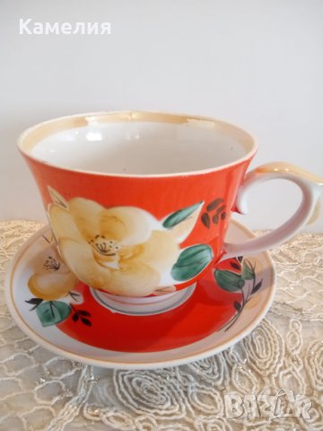 Руски порцелан , снимка 4 - Чаши - 42109400