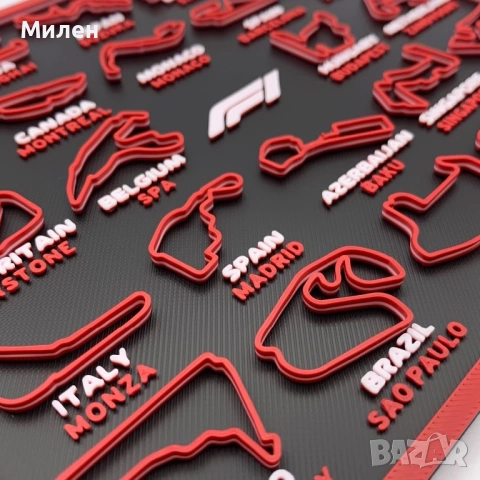 Формула 1 календар, снимка 2 - Фен артикули - 53024409