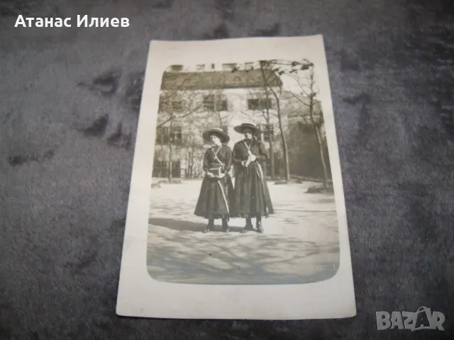 Стара пощенска картичка снимка на ученички в монашески пансион, снимка 2 - Филателия - 48827416