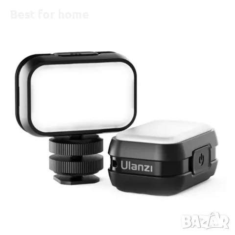 ULANZI VL28 Mini Vlog Light- дронове, екшън камери, телефони, фотоапарати, снимка 2 - Светкавици, студийно осветление - 48478102