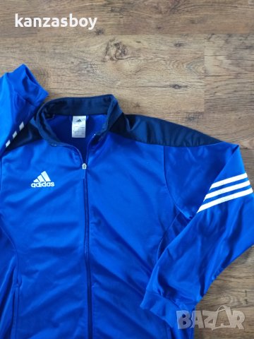 Adidas Sereno - страхотно мъжко горнище КАТО НОВО Л, снимка 2 - Спортни дрехи, екипи - 44243128