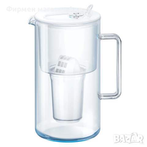 СТЪКЛЕНА КАНА НОРД А5 АКВАФОР НА ПРОМО ЦЕНА!, снимка 2 - Кани - 50544394