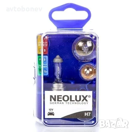 Комплект резервни автомобилни крушки NEOLUX(by OSRAM) H7, снимка 3 - Части - 31398537