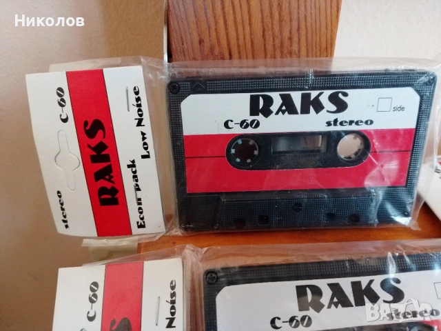 Аудиокасетки  "С-60" "12бр  к-т 5€" нови!+Доставка!, снимка 2 - Аудио касети - 53099741