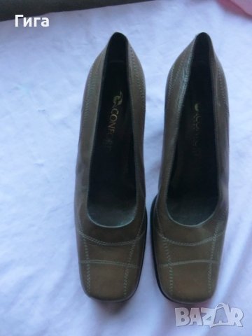 италиански обувки 37н, изцяло от естествена кожа, снимка 2 - Дамски обувки на ток - 40198218