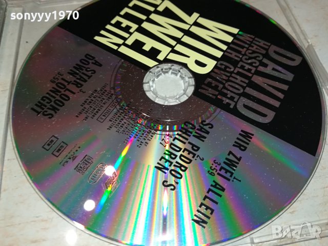 DAVID HASSELHOFF WITH GWEN CD-ВНОС GERMANY 0210231645, снимка 6 - CD дискове - 42404498