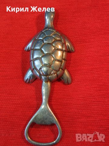 РЯДКА КОЛЕКЦИОНЕРСКА СРЕБРИСТА БРОНЗОВА ФИГУРАЛНА ВИНТИДЖ АРТ ОТВАРАЧКА - КОСТЕНУРКА 38412, снимка 15 - Прибори за хранене, готвене и сервиране - 41398968