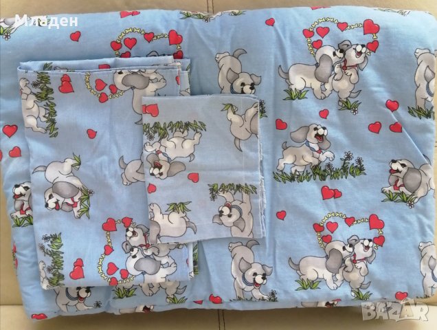 Бебешки спален комплект            3-ри части, снимка 3 - Спално бельо и завивки - 34089531