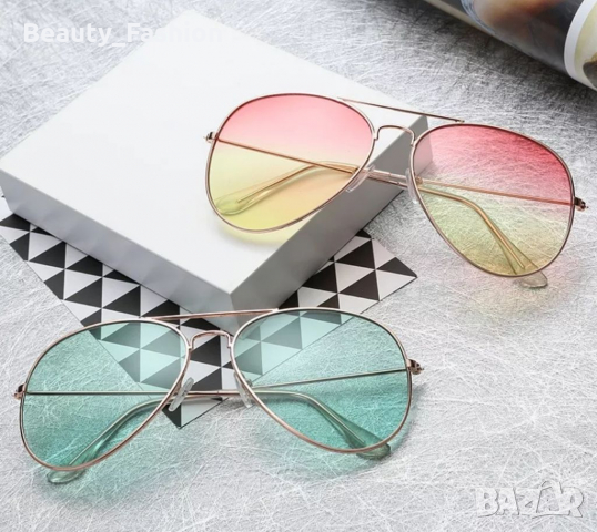Слънчеви очила различни цветове 