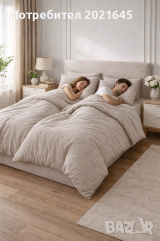 Спален комплект с 2 плика , снимка 2 - Спално бельо - 53868303