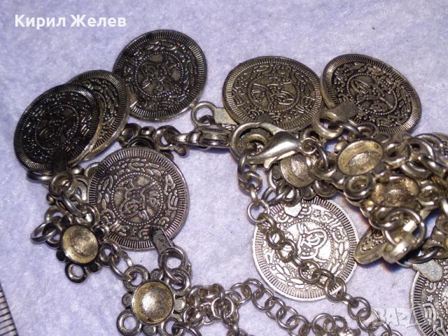 ЕТНОГРАФСКА ОГЪРЛИЦА НИКЕЛИРАНА БЛАГОРОДНА СТОМАНА ИДЕАЛНАза НОСИЯ ВЪЗСТАНОВКИ ФОЛКЛОРЕН СЪБОР 38655, снимка 11 - Колиета, медальони, синджири - 41682287