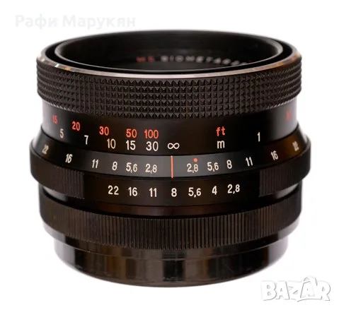 Ръчно фокусен oб. "BIOMETAR-2,8/80 mm" Carl Zeiss Jena за  PENTAKON SIX, снимка 2 - Обективи и филтри - 56169287