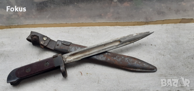 Нож щик за АК с кания, снимка 1 - Антикварни и старинни предмети - 44657866