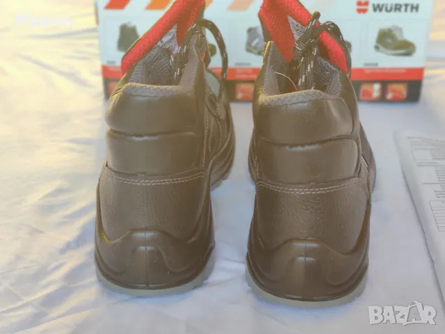Работни обувки с бомбе " WURTH", снимка 10 - Мъжки боти - 48515221