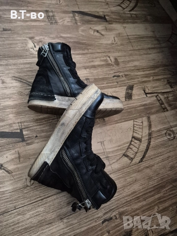 Кожени боти Stela, снимка 3 - Дамски боти - 52719597