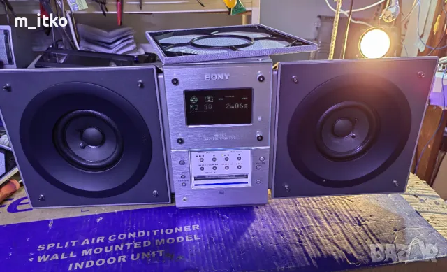 SONY CMT-MD1 Mini Disk , снимка 15 - Аудиосистеми - 49785421