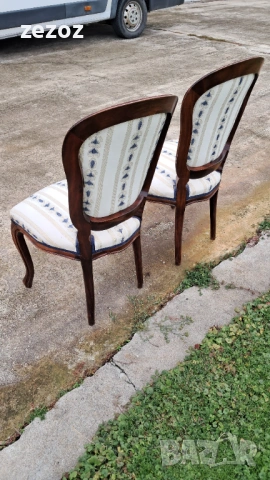 Столове 2 бр. махагон, снимка 8 - Столове - 53273048