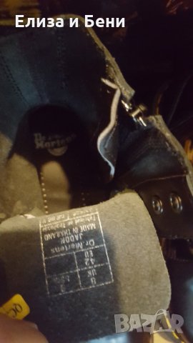 ОРИГИНАЛНИ боти кубинки DR. MARTENS естествена кожа, снимка 11 - Мъжки боти - 34520101