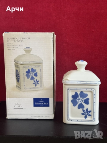 Порцеланово бурканче -Villeroy &Boch, снимка 2 - Сервизи - 55750854