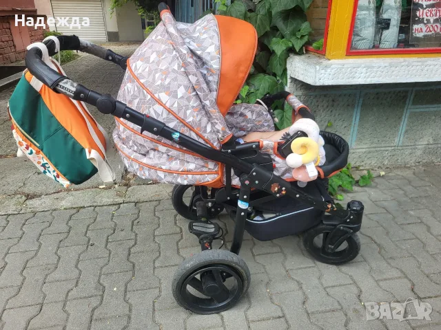 Бебешка количка Adbor , снимка 3 - Детски колички - 56381077