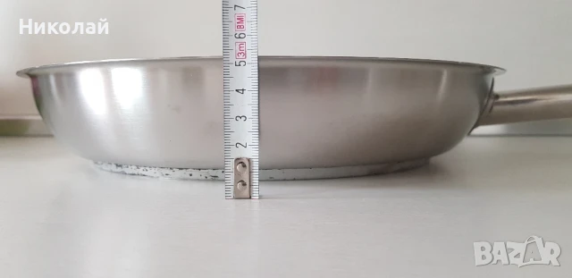 професионален стоманен тиган Stainbach, снимка 13 - Съдове за готвене - 51015262