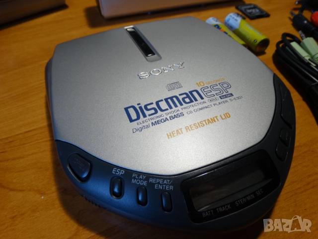 SONY D-E301 - прекрасен дискмен и много подаръци ..., снимка 4 - Радиокасетофони, транзистори - 51798489