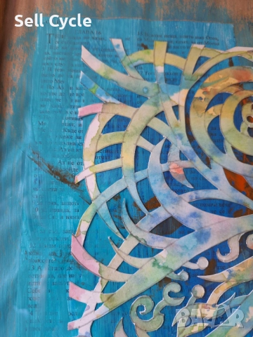 ✅КАРТИНА - СМЕСЕНА ТЕХНИКА - 30/40 СМ.❗, снимка 4 - Картини - 51529745