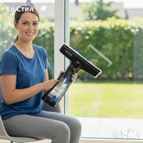 Прахосмукачка за прозорци 3 в 1 – Безжично почистване без капки и мокри следи, снимка 2 - Прахосмукачки - 53567346