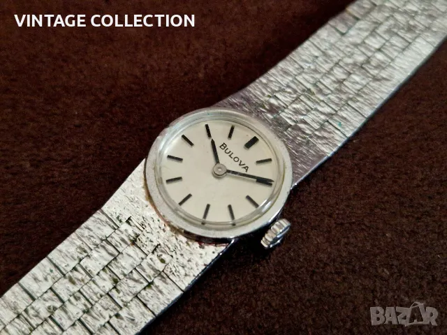 BULOVA швейцарски механичен часовник SWISS MADE , снимка 4 - Антикварни и старинни предмети - 46069554