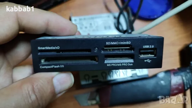 Четец на карти памет EX-3U (3,5”) - Card Reader AFT PRO Gear EX-5PRO, снимка 9 - Кабели и адаптери - 55827670