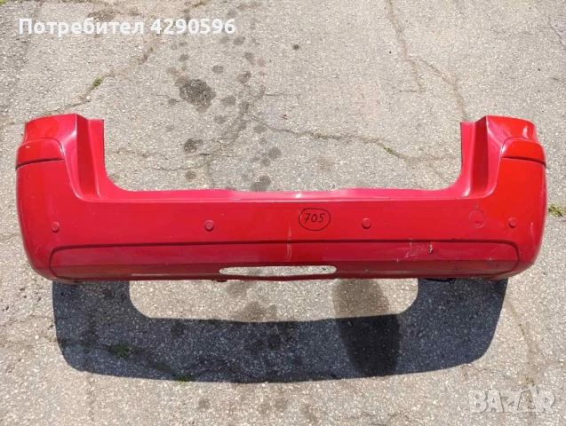 Задна броня за Opel Zafira B / Опел Зафира Б 2005-2013г.