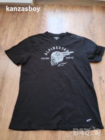alpinestars - страхотна мъжка тениска КАТО НОВА L, снимка 6 - Тениски - 50774914