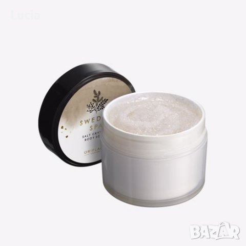 Ексфолиант за тяло Swedish Spa Salt Crystals  200  мл, снимка 2 - Козметика за тяло - 40010897