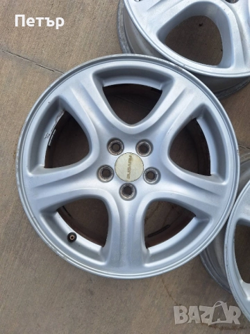 ОРИГИНАЛНИ ДЖАНТИ ЗА СУБАРУ 5Х100Х56.1-16 ЦОЛА, снимка 5 - Гуми и джанти - 51675398