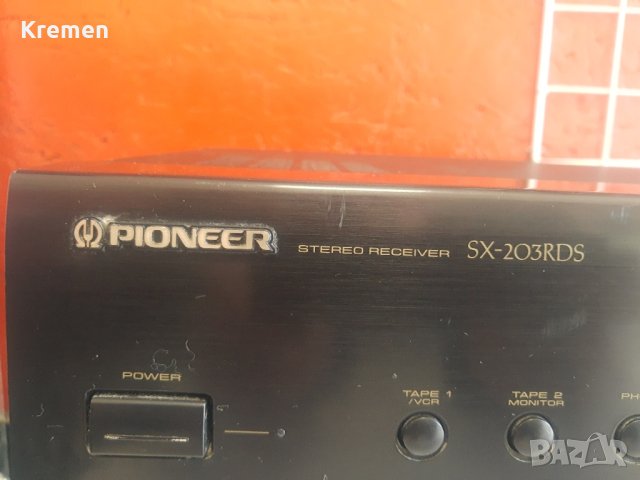 Receiver PIONEER SX203 RDS, снимка 3 - Ресийвъри, усилватели, смесителни пултове - 44418196