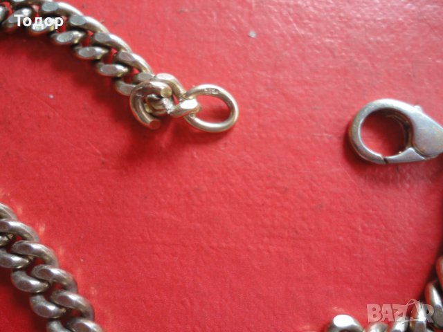 Страхотна сребърна гривна 925, снимка 3 - Гривни - 39945943