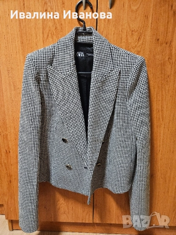 Дамско сако ZARA, снимка 2 - Сака - 52313477