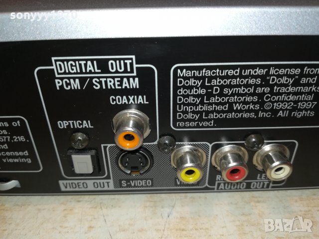 JVC XV-E112SL DVD PLAYER-MADE IN JAPAN 1102222043, снимка 16 - Плейъри, домашно кино, прожектори - 35758089