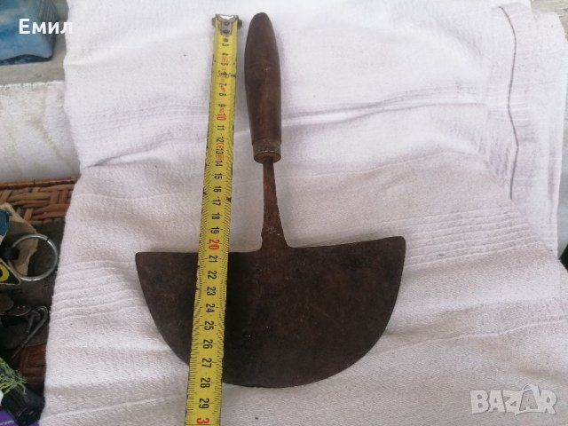 Автентичен стар кован сарашки нож, снимка 6 - Колекции - 36004149