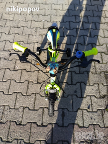 BYOX Велосипед 12" MASTER жълт, снимка 6 - Велосипеди - 53531519