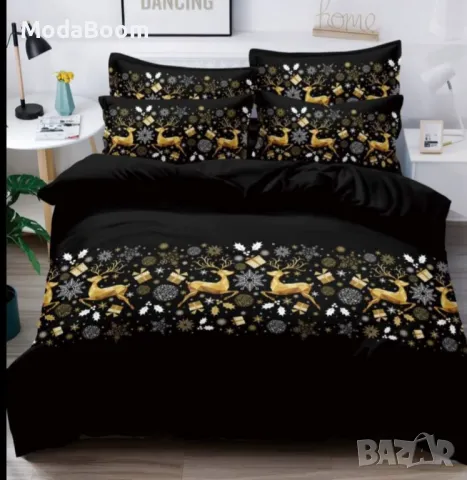 Коледни дамски спални комплекти , снимка 2 - Спално бельо - 48179582