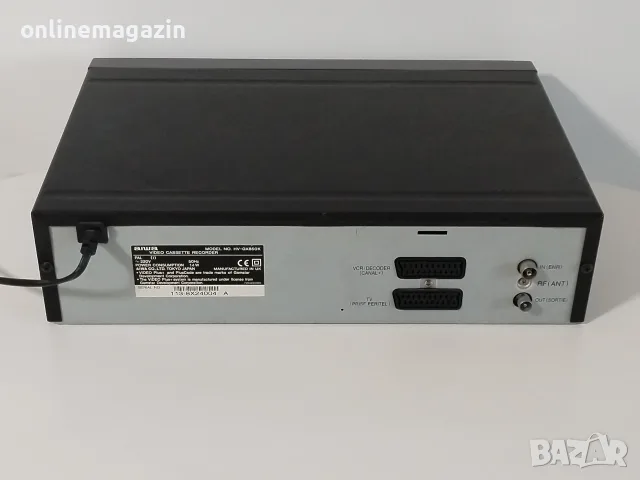 (ВИДЕО) Видеорекордер AIWA  VHS, снимка 7 - Плейъри, домашно кино, прожектори - 56111489
