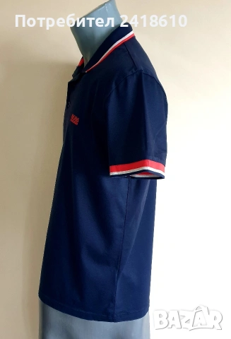 Hugo Boss Paddy  Cotton Regular Fit Mens Size M ОРИГИНАЛНА Тениска!, снимка 7 - Тениски - 53504058